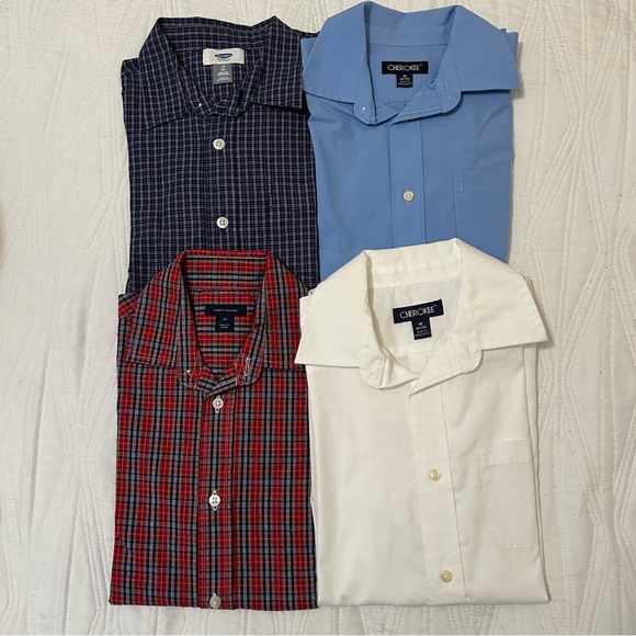 Boys Long Sleeve Button Down Shirts - Picture 1 of 9